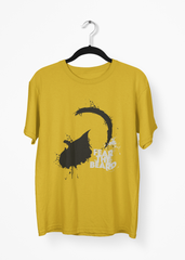 Fear the Beard Mustard Yellow Basketball Half Sleeve T-Shirt
