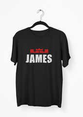 James Black Basketball Half Sleeve T-Shirt