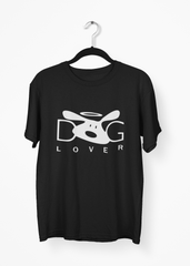 Dog Lover Black Half Sleeve T-Shirt